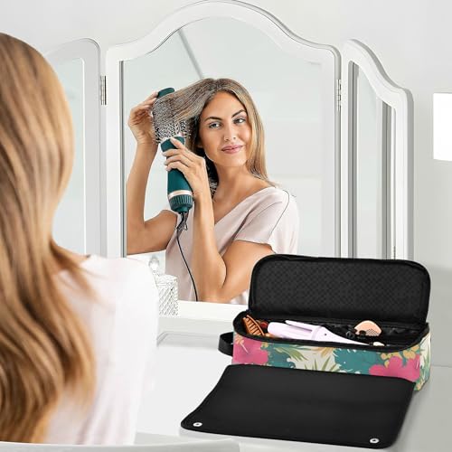 Organizador para herramientas de cabello 2 en 1 con tapete resistente al calor miniatura 6