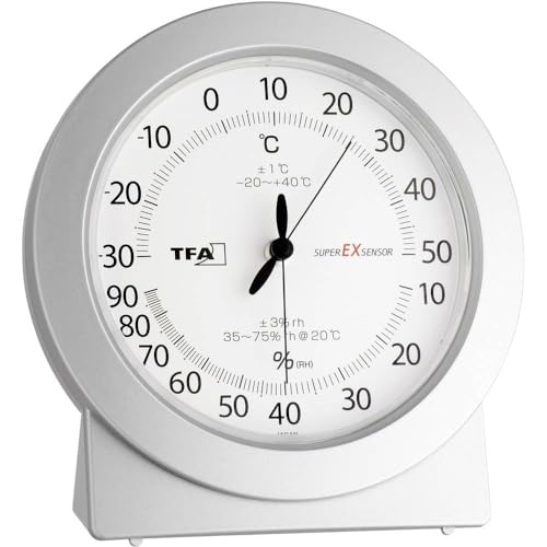 TFA Dostmann 45.2020 Thermomètre hygromètre de précision 120 x 115 x 40 mm