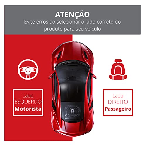 Maçaneta ext. pta. tras. - dir. hast curta Peugeot 206 99 à 09-206 Passion 99 à 09-207 08 à 14-207 P