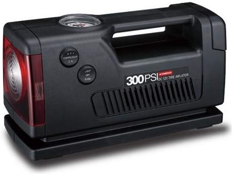 Coido 3326 Electric Tire Inflator Air Compressor Pump for Car Tyres (12V)