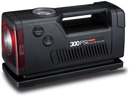 Coido 3326 Electric Tire Inflator Air Compressor Pump for Car Tyres (12V)