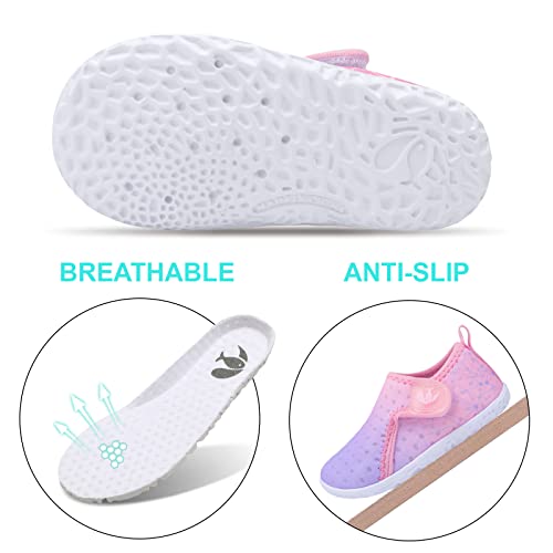 Image of FEETCITY Baby Boys Girls Water Sport Shoes Barefoot Kids Aqua Socks Quick-Dry Beach Swim Pool Shoes