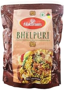 Haldiram's Indian Savory Tangy Crispy Snack Mix Bhelpuri 400g