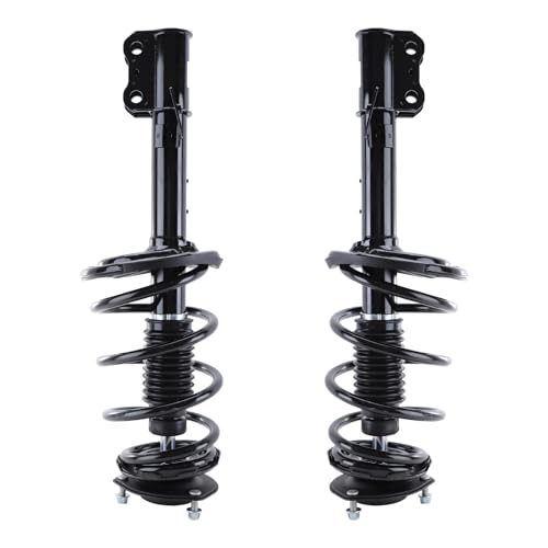 VibeUp 172783 172784 Suspension Kit Front Complete Strut & Coil Spring Assembly Shock Absorber Compatible with Toyota Sienna 2011-2014 3.5L FWD