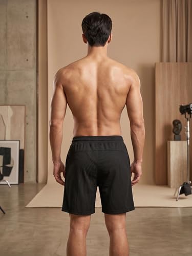 Image of Men's Solid Cotton Blend Half Pant Shorts Cotton Blend Material, Stylish Solid Pattern, Comfortable & Durable Fabric, Regular Fit