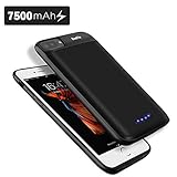Beefix 7500mAh Akku Hülle für iPhone 8 Plus/iPhone 7 Plus/iPhone 6S Plus/iPhone 6 Plus (5.5 Zoll)...