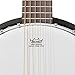 Jameson Guitars 6-String Banjo Guitar with Closed Back Resonator and 24 Brackets