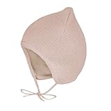 Babymode maximo Baby-Mütze ausgenäht kleine Spitze, Futter Made in Germany