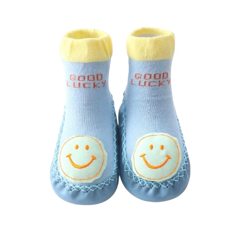 Antiskid Shoes for Baby Boys and Girls (Pack of 1)| Antislip Silicone Rubber Sole| Socks Cum Shoes| All Season wear-image-16