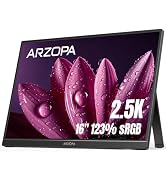 Amazon.co.jp: ARZOPA 16インチ 2.5K モバイルモニター 2560x1600 QHD