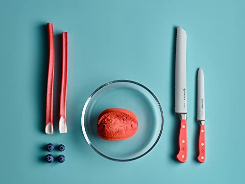 Wüsthof Classic Coral Peach Double Serrated Bread Knife #TOP14