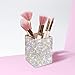TISHAA Bling Bling Decorative Pencil and Pen Organizer Holder (White Crystal)