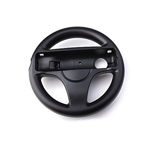 Nalmatoionme Wii Mary Games - Mando a distancia para volante, color negro