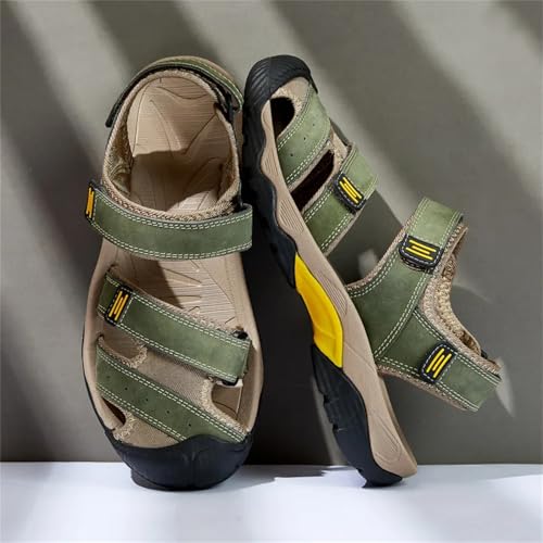 Men's Classic Breathable Slip-On Sandals Men Outdoor Casual Beach Sandals3