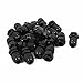 Tool parts PG7 Waterproof IP68 Safety Nylon Cable Gland Connector Joints Black 20pcs