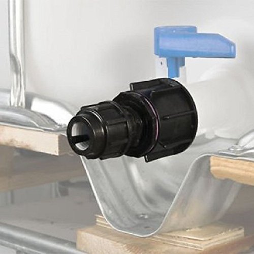 Preisvergleich Produktbild Class IBC Adapter, Grobgewinde S60x6 für 25mm Rohr Klemmverbindung #1600