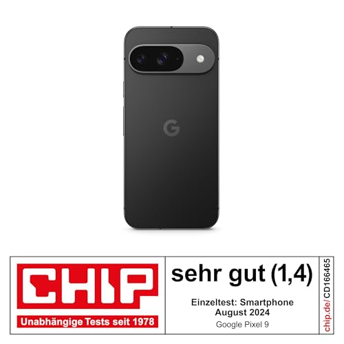Google Pixel 9 – Android-Smartphone mit Gemini ohne SIM-Lock, erweiterte Kamerafunktion, 24 Stunden Akkulaufzeit und EIN 6,3 Zoll großes Actua-Display – Obsidian, 128GB – Bild 5