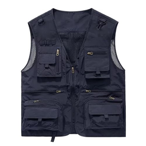 Chaleco de malla para hombre ideal para rutas de senderismo en montaña