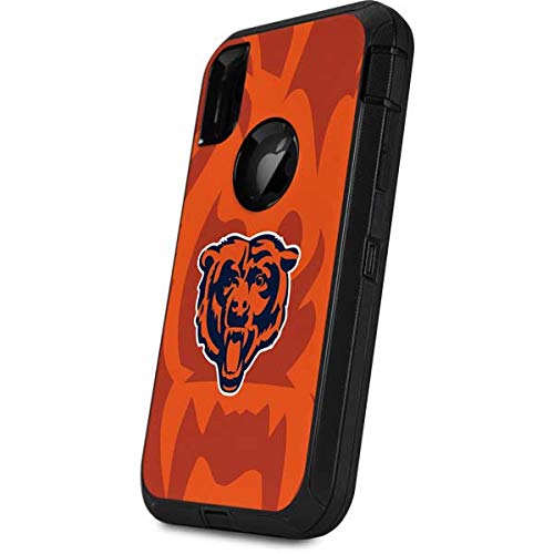 Skinit Decal Skin Compatible with OtterBox Defender iPhone XR - Officially Licensed NFL Chicago Bears Double Vision Design