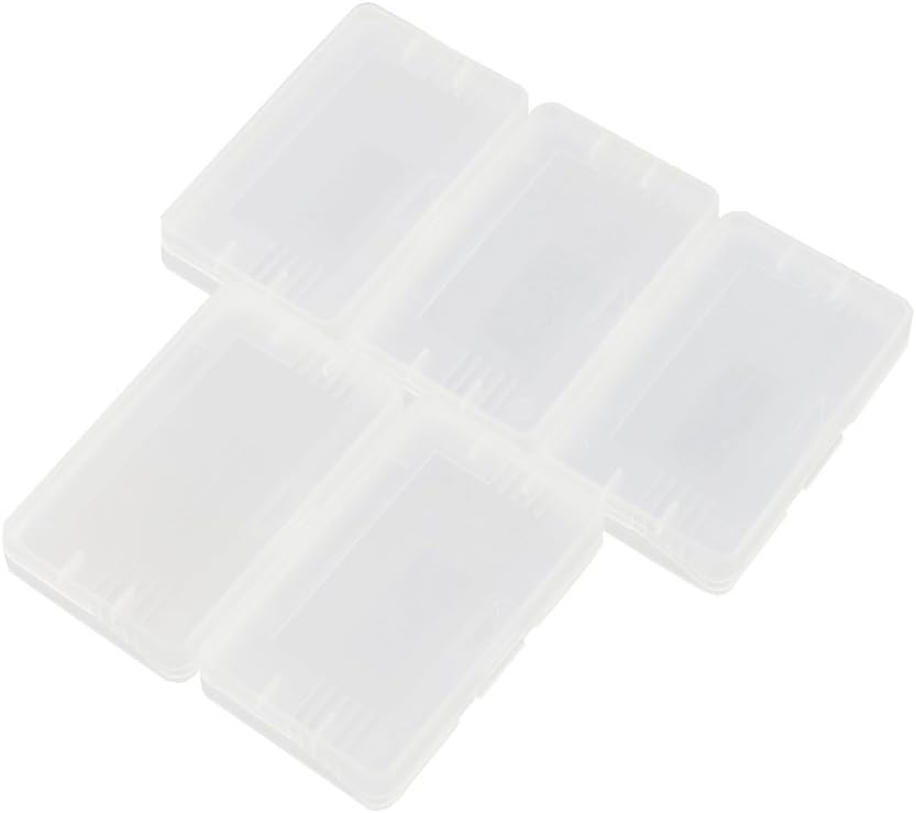 Ninthseason 10 Pcs/Lot Clear Plastic Game Cartridge Card Box Case Cover for Game Boy Gba Sp Gbm : Video Games