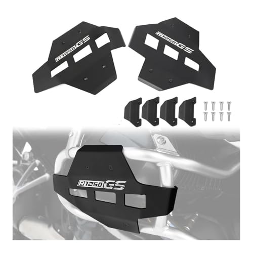 Protectores de motor R1250GS anticaídas con cubierta de culata y chasis 6