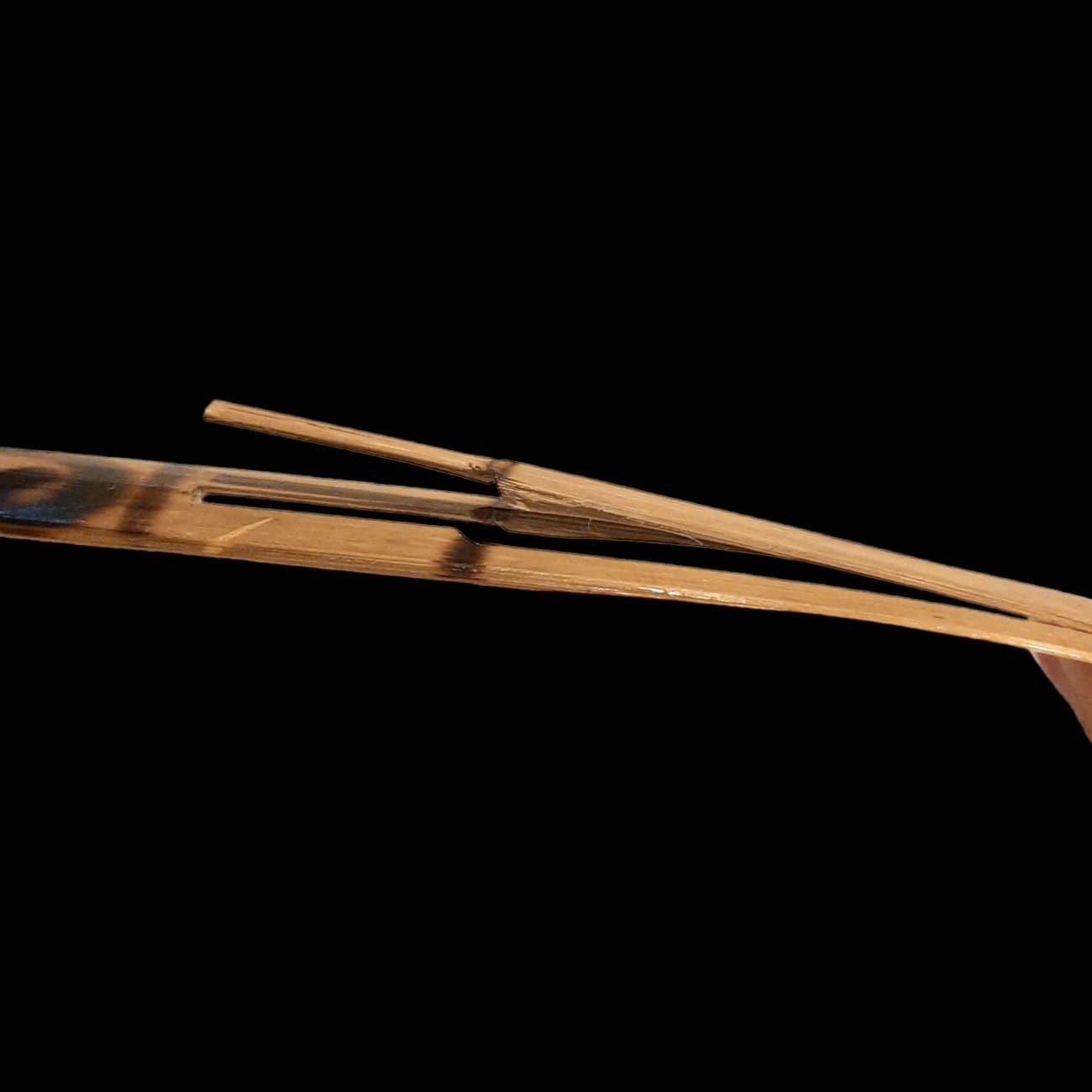 Guimbarde en Bambou artisanale Harpe à Bouche Bois