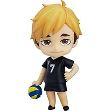 Orange Rouge Haikyu!! to The Top Atsumu Miya Nendoroid Action Figure, Multicolor