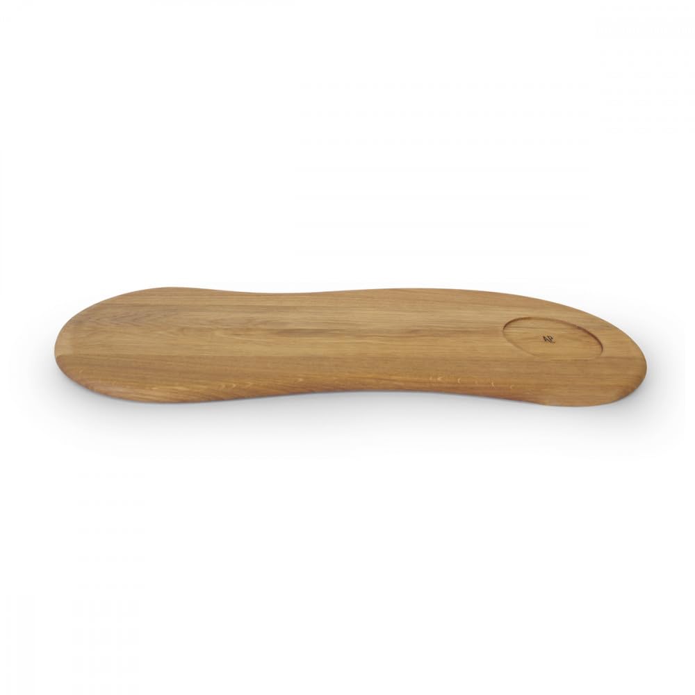 Plateau en bois massif 57x23cm rectangulaire pour table basse