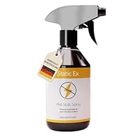 StaticEx Antistatik Spray Kleidung - Geruchsneutrales Antistatisches Spray, Anti Static Spray für Kleidung, Teppich, Möbel & Textilien, Auto - Antistatikspray für Kleidung (250 ml (1er Pack))