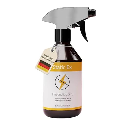 StaticEx Antistatik Spray Kleidung - Geruchsneutrales Antistatisches Spray, Anti Static für Kleidung, Teppich, Möbel & Textilien, Auto - Gegen statische Aufladung (250 ml (1er Pack))