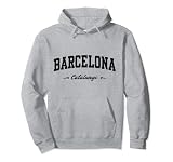 Barcelona España Sport Souvenir Design Sudadera con Capucha