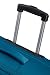 American Tourister Hyperspeed 4-Wheel Suitcase Set 3-Piece, Deep Teal, Standard Size, Luggage Sets