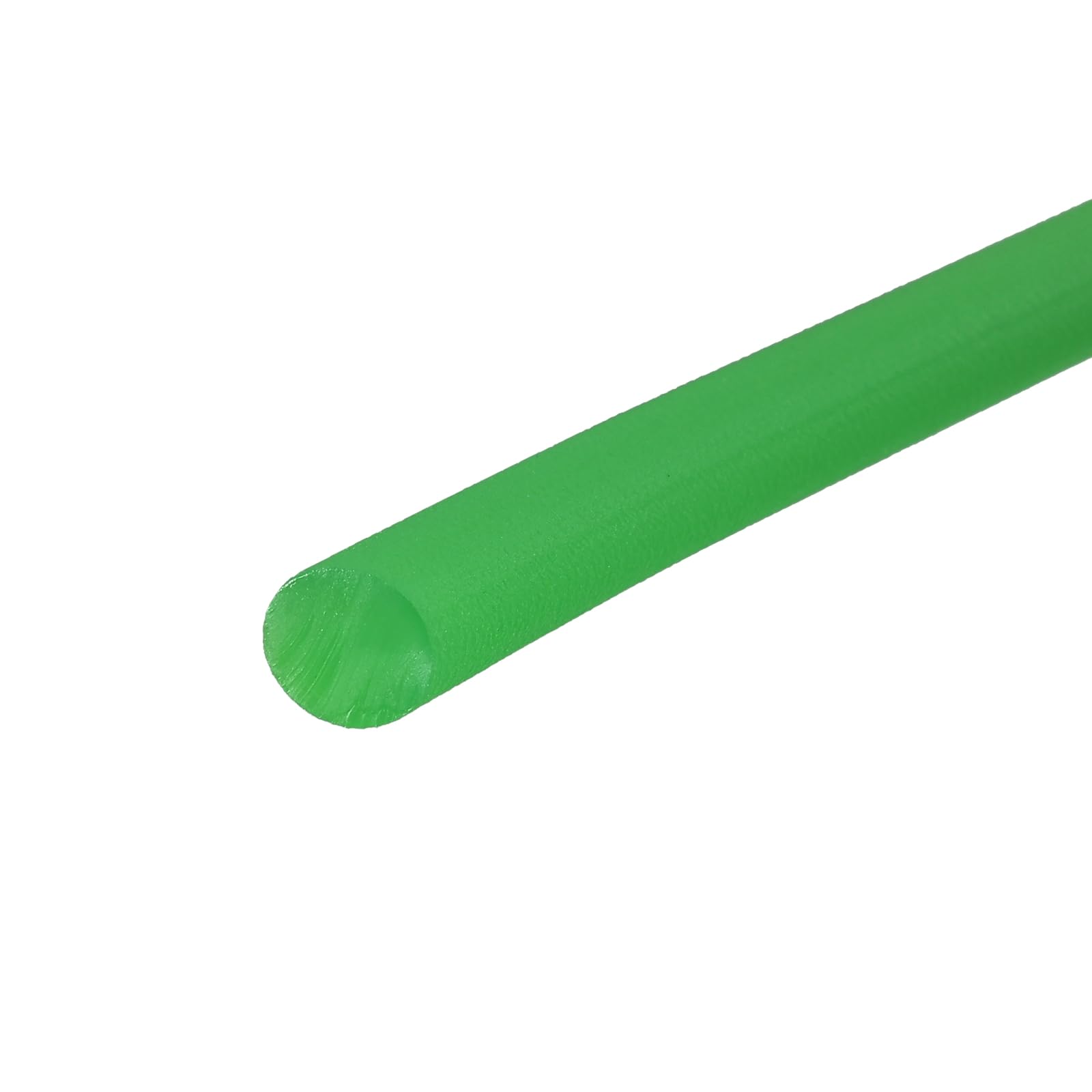 Correa Redonda de Uretano de Alto Rendimiento 1m x 6mm Correa de Transmisión de PU Verde