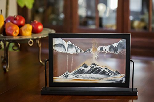 Rainbow Vision Sand Pictures -- Landscape Black #TOP2
