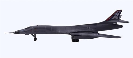 Metal Airplane Model Diecast 1/144 Scale B1b Aircraft Model Lancer Strategy Bomber Model Finished Product Decorative Model