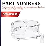 Replacement for Cuisinart Coffeemaker DGB-550 Parts Grinder Lid - ï¼2 Packï¼ - Image 6