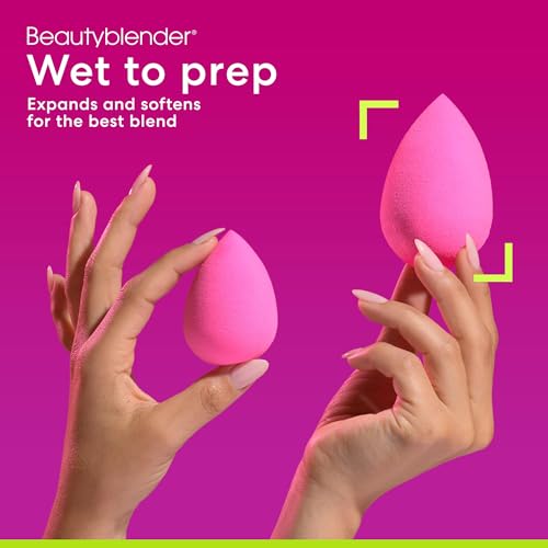 BeautyBlender Original Make up Ei Latexfrei Schwämmchen makellos für flüssige Grundierung Creme Puder, 1 stück