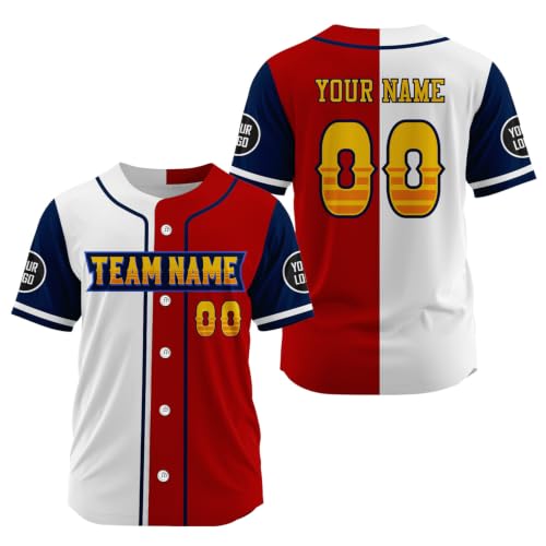 Custom Texas Baseball Jersey Kids Youth Men Women, Tailgater Personalized Game Day Jersey Camisas De Beisbol Personalizadas miniatura 1