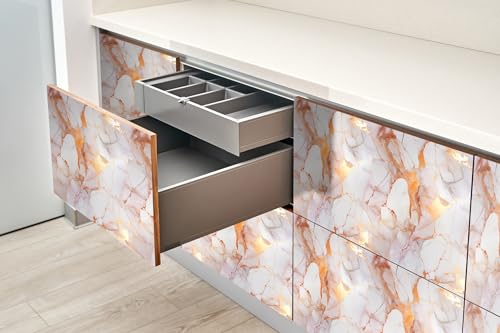 Meuble Sticker Décoratif Wallfluent pour rénover sans peindre et masquer les défauts