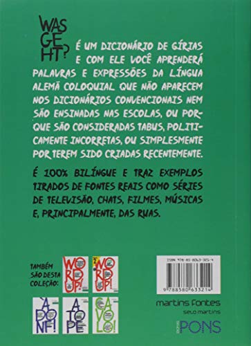 Was geht? - Dicionário de gírias Alemão-Português