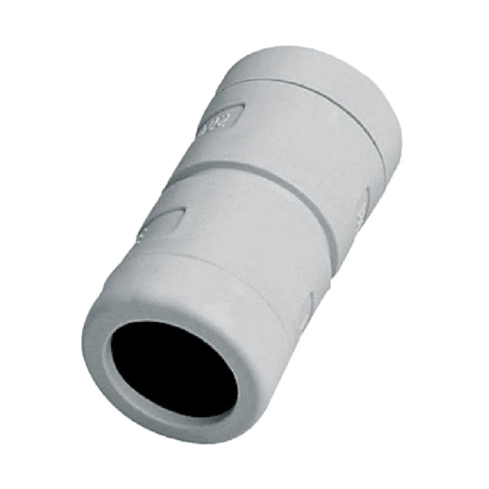 Rohrverbinder, gerade, 50 mm, IP67, wasserdicht, wasserdicht, Linearkupplung, Schlauchverbinder, Rohrverbinder für Elektroinstallation, Elektrokabel, PVC, hohe Festigkeit, 10 Stück
