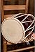 SALABLEZ Handmade Mumbai Style Cord and Ring Wooden Dholak Indian Folk Musical Instrument Drum Nuts N Bolt