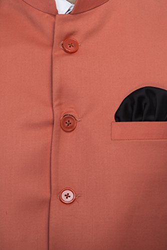 Image of FAVOROSKI Men's Cotton Blend Waist-Long Jacket