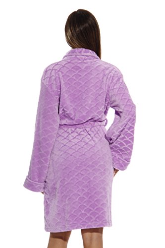 Just Love Kimono Robe Bath Robes for Women 6311-Lilac-XL - Image 3
