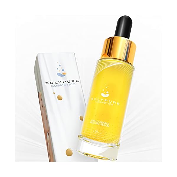 Face Serum – 3 in 1 Skin Care Formula with Hyaluronic Acid – Ideal Serum for Face, Hair and Nails – Natural Ingredients like Argan Oil, Vitamin E, Sunflower Seed Oil – dry, stressed, irritated skin