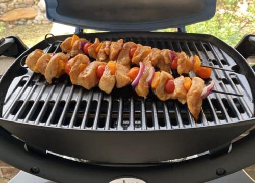 Uniflasy 60040 17 Inch Grill Burner Tube For Weber Q100 Q120 Q1000 Q1200 304 Stainless Steel Baby Q 386001 386002 516002, 516001, 50060001, 51060001 Gas Grills, Replacement Part Weber 69957/45657 #TOP4