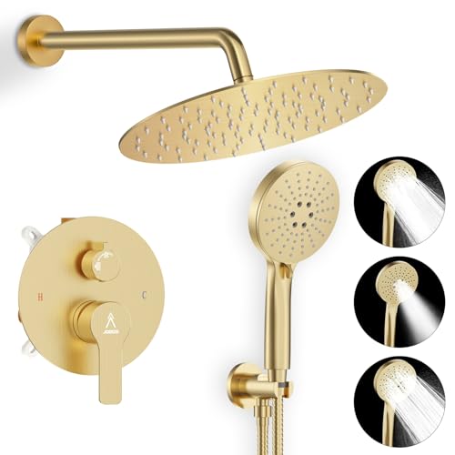 Jqbqs J2009 Duscharmatur-Set Gold 30,5 cm