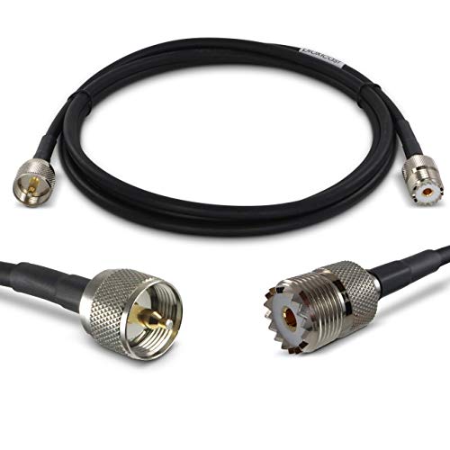 Proxicast 6ft PL259 Male to SO239 Female Coax Cable 50Ω