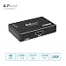 Portta HDMI Splitter 2 Port 1x2 v1.4 with 340MHz and 4k x 2k support Full 3D Uncompressed Compressed Audio
