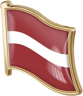 vmcoatdu Country Flag Pin Badge International Travel Brooch Metal Alloy Souvenir Pin for Hat Clothes Backpack